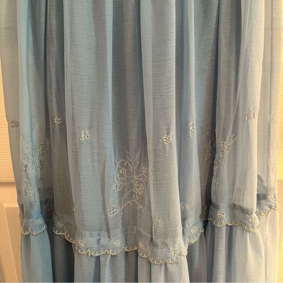 Urban Outfitters Sky Blue Lace Maxi Dress - Picture 5 of 10